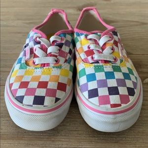 Van’s Rainbow Check Slip-on